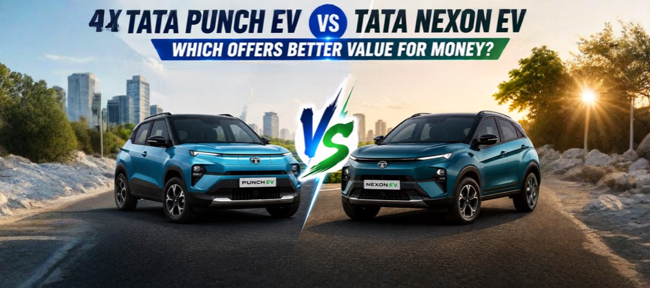 Tata Punch EV vs Nexon EV: Which Offers Better Value for Money?
